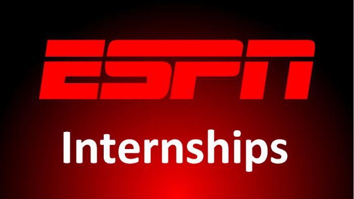 ESPN Internships for Junior to Graduate Level Students